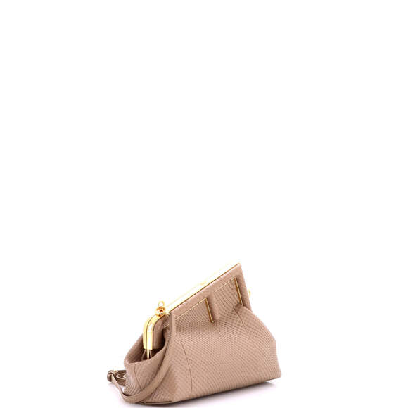 Fendi Small First Bag Python - Picture 2 of 7